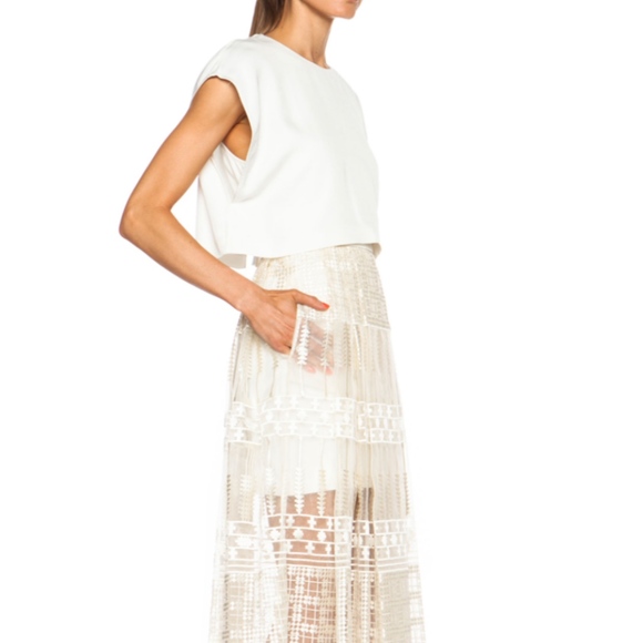 Sass & Bide The Stand Alone Lace Dress Ivory 40 - Picture 3 of 4